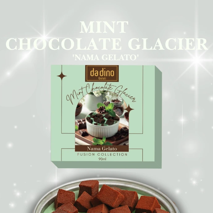 [BRU0007] da dino Mint Chocolate Nama Gelato 生朱古力薄荷雪糕