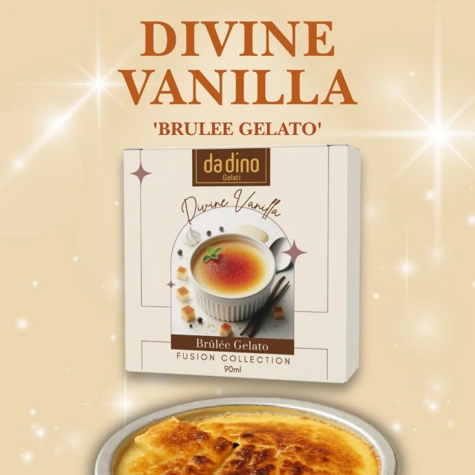 [BRU9006] da dino Brûlée Gelato 焦糖脆皮雪糕