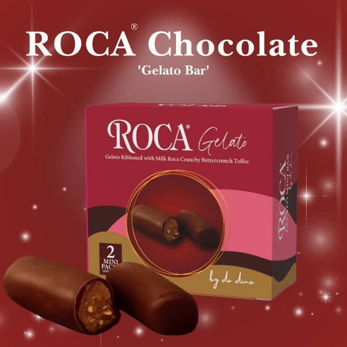 [OMRC001] da dino X Roca 樂家杏仁朱古力雪糕